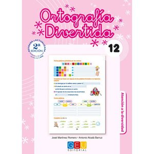 Cuaderno Ejercicios Ortografía divertida 12 4º Primaria GEU